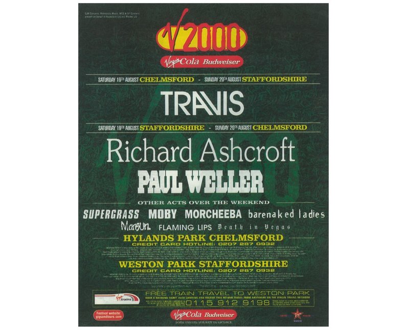 V Festival Posters Through The Years