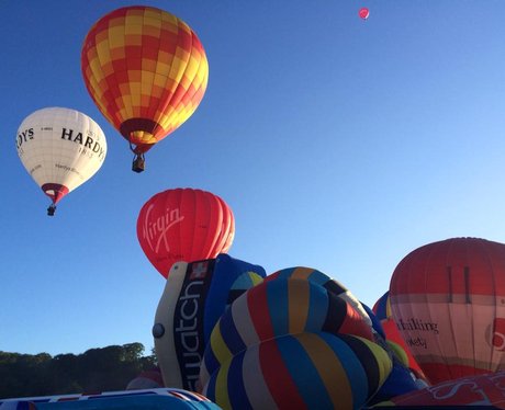 Bristol Balloon Fiesta Mass Ascent 2015: Friday AM