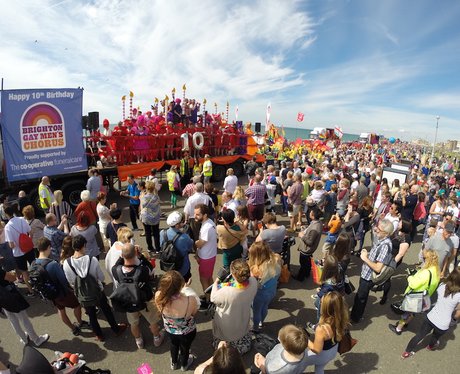 The Parade At Brighton Pride 2015