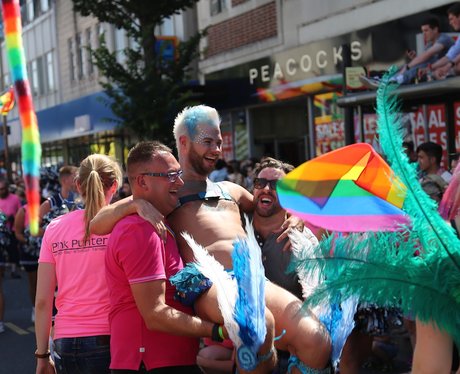 The Parade At Brighton Pride 2015