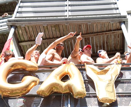 The Parade At Brighton Pride 2015
