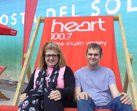 Fun on the beach at Costa Del Solihull