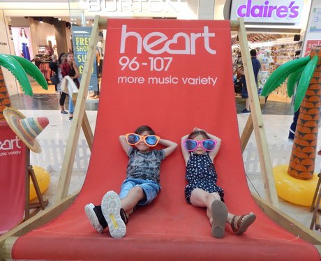 Heart Angels: Giant Deckchair - Bluewater (14th Au