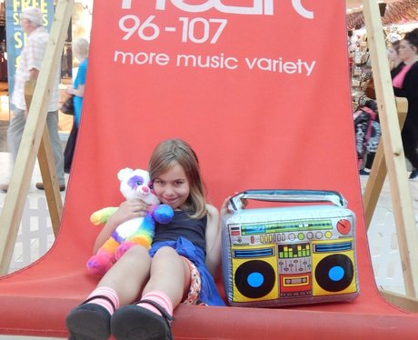 Heart Angels: Giant Deckchair - Bluewater (14th Au