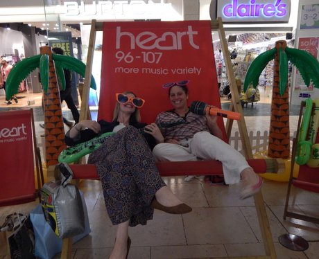 Heart Angels: Giant Deckchair - Bluewater (14th Au