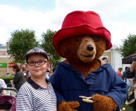 The Heart Angels helped to welcome Paddington Bear