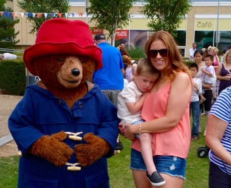 The Heart Angels helped to welcome Paddington Bear