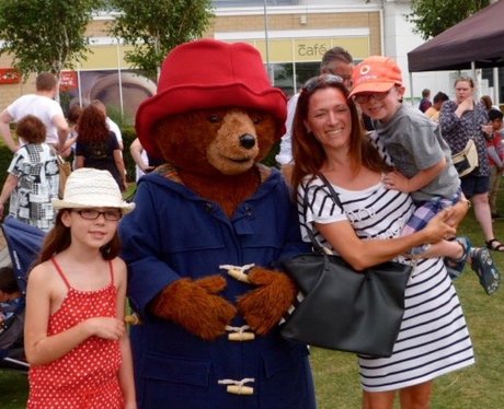 The Heart Angels helped to welcome Paddington Bear