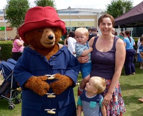 The Heart Angels helped to welcome Paddington Bear