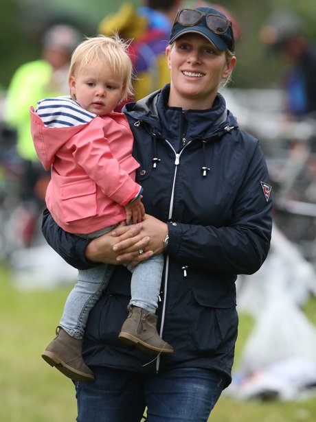 Zara Tindall and Mia enjoy a day out at the Festival of British ...