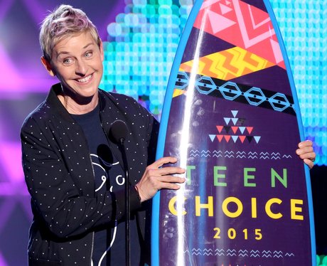 Ellen DeGeneres at the Teen Choice Awards