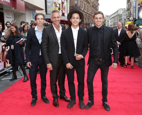 Gary Lineker And His Sons At The Premiere Of Bad Education Celebrity Mini Mes Heart