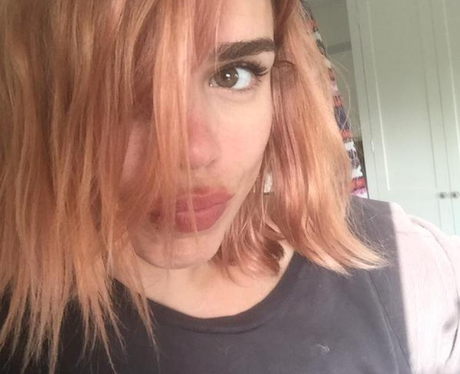 billie piper pink hair twitter