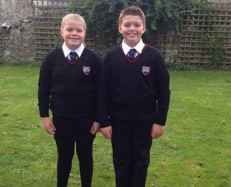 First day of year 7 today! - Jagger and Woody's First Day Gallery ...