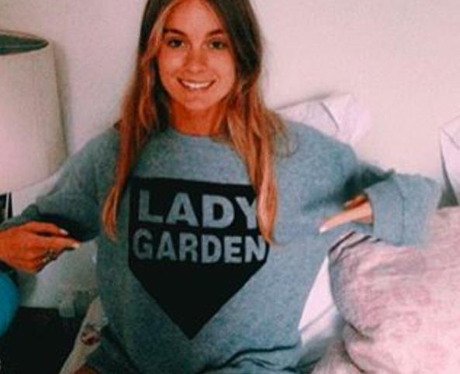 Lady Garden Campaign Large Canvas