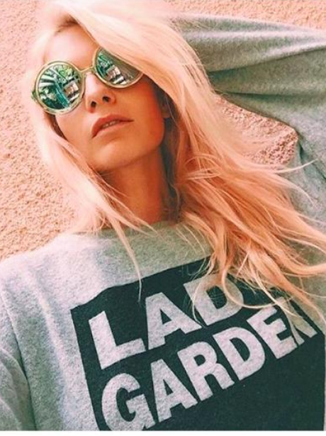 Lady Garden Campaign Large Canvas