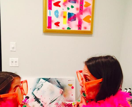 Suri Cruise and Katie Holmes