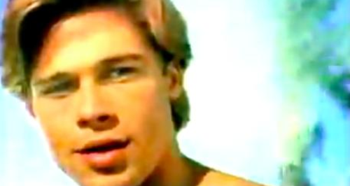Brad Pitt Cheesy Advert