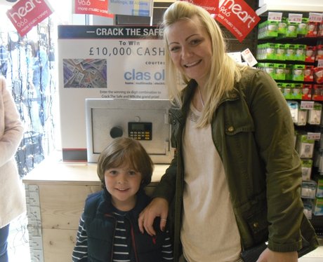 Crack the Safe at Clas Ohlson