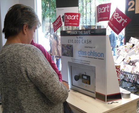 Crack the Safe at Clas Ohlson