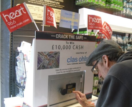 Crack the Safe at Clas Ohlson