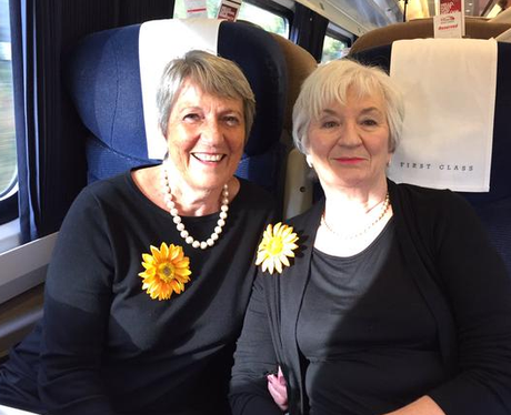 Calendar Girls On The Train