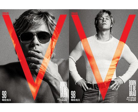 Brad Pitt V Magazine