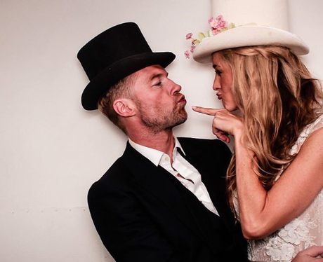 Ronan Keating and his wife