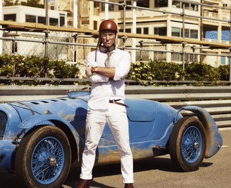 Jude Law Delahaye car