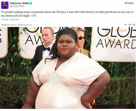 Twitter Trolls: Gabourey Sidbe