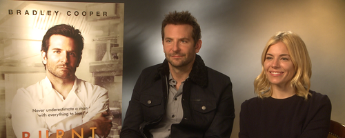 Bradley Cooper and Sienna Miller 'Burnt' Junket