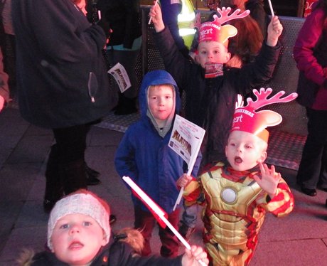 Centre:mk Christmas Light Switch On 2015