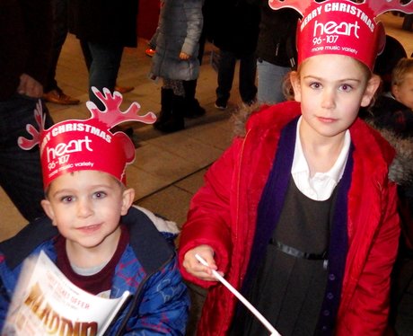 Centre:mk Christmas Light Switch On 2015