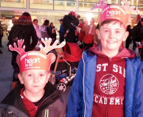 Centre:mk Christmas Light Switch On 2015