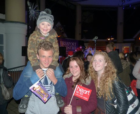 Freeport Braintree Christmas Light Switch On 2015