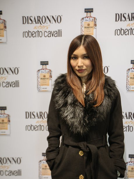 Gemma Chan Disaronno Wears Roberto Cavalli