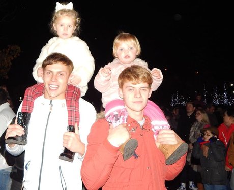 Heart Angels: Bluewater Christmas Light Switch On