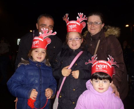 Heart Angels: Bluewater Christmas Light Switch On