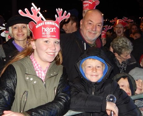 Heart Angels: Bluewater Christmas Light Switch On