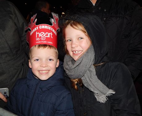 Heart Angels: Bluewater Christmas Light Switch On