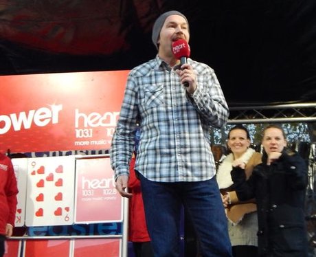 Heart Angels: Rochester Christmas Light Switch On