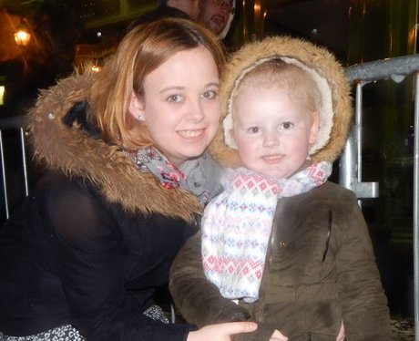 Heart Angels: Rochester Christmas Light Switch On