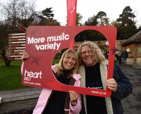 Heart at Safari Park for the fireworks!