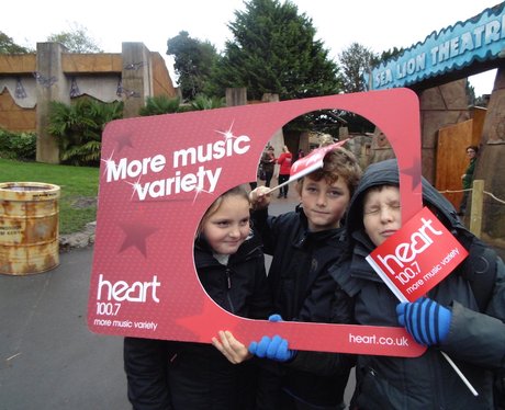 Heart at Safari Park for the fireworks!