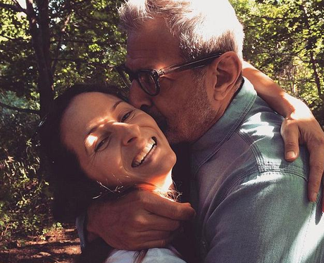 Jeff Goldblum and Wife Emilie Livingston