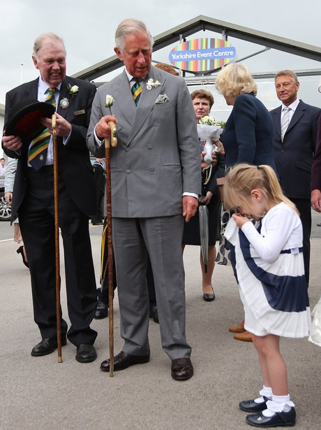 Jessica Fox and Prince Charles