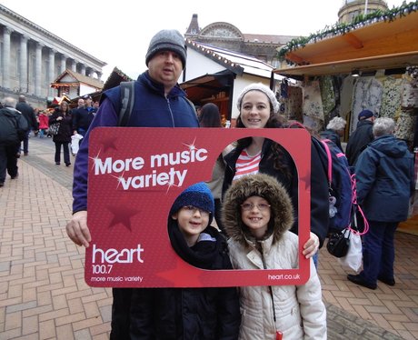 Family Day at Birmingham's Xmas Markets