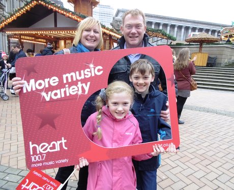 Family Day at Birmingham's Xmas Markets