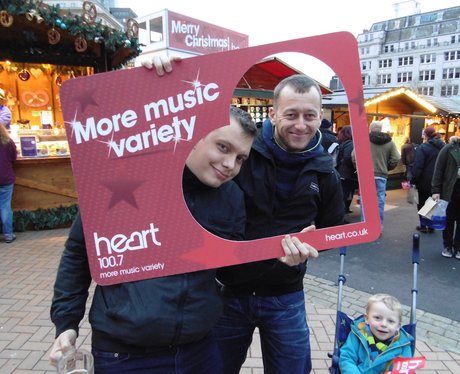Family Day at Birmingham's Xmas Markets