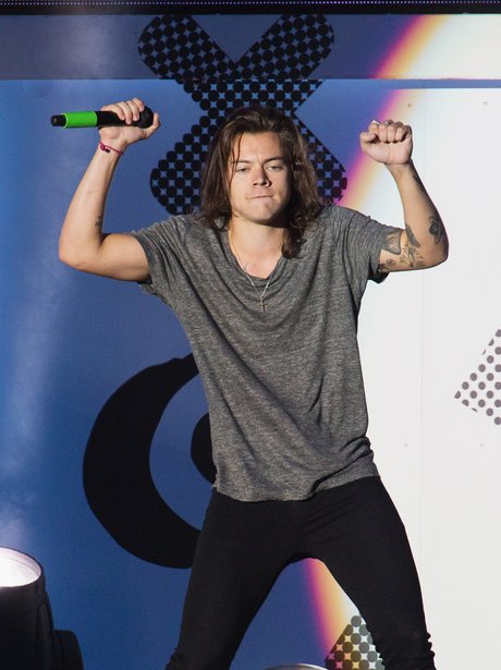 Harry Styles does his best grandad impression! - Hilariously Captured  Moments Of... - Heart